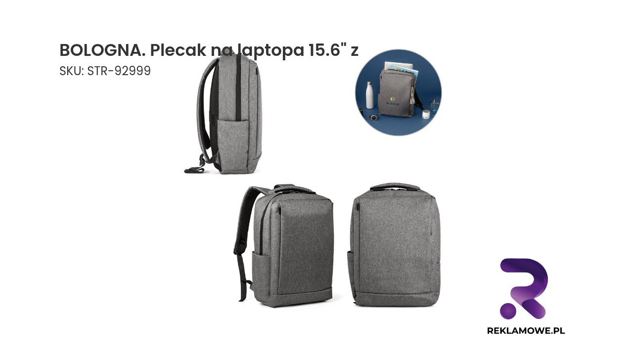 BOLOGNA plecak na laptopa 15,6 cala