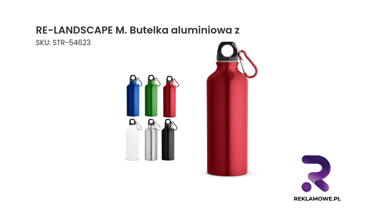 RE-LANDSCAPE M. Butelka aluminiowa z - zdjęcie produktu